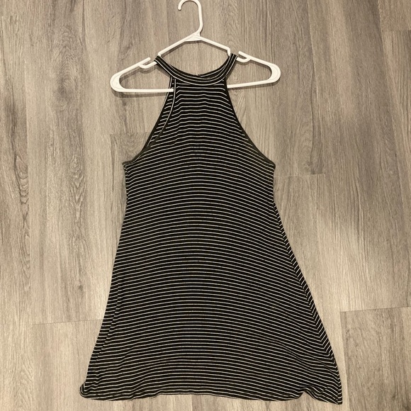American Eagle High Neck Stripe Dress - Picture 1 of 3
